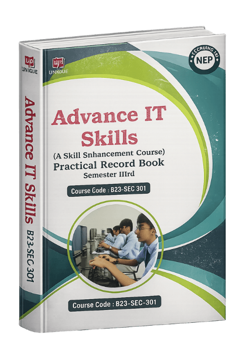 Advance IT Skills Practical Record Book
