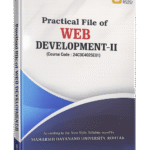 Practical File of Web Development-II
