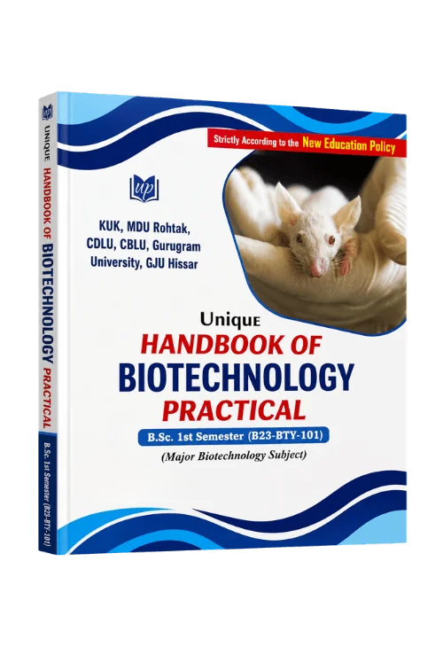 Unique Handbook of Biotechnology Practical – B.Sc. 1st Semester