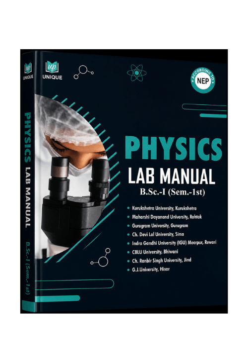 Physics Lab Manual – B.Sc. I (Semester I) | NEP Edition