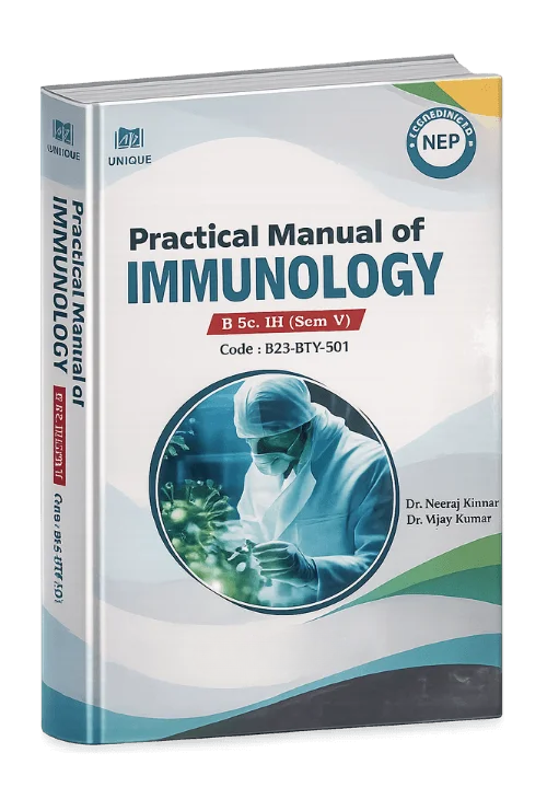 Practical Manual of Immunology | B.Sc. III Semester (Sem V)