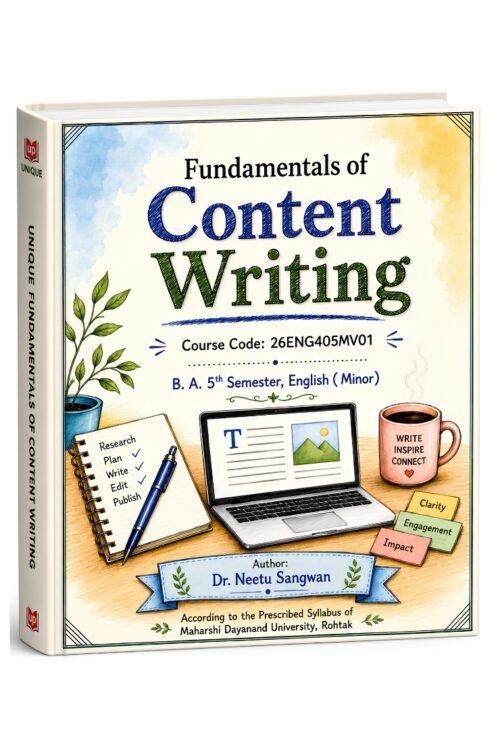 Fundamentals of Content Writing – B.A. 5th Semester English (Minor)
