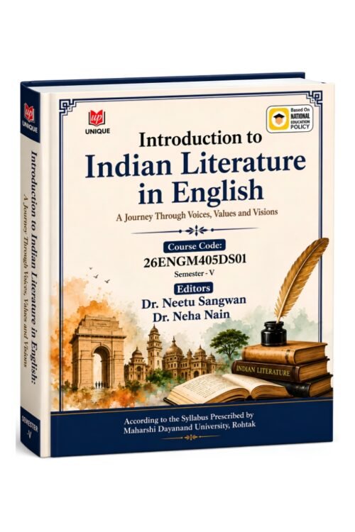 Introduction to Indian Literature in English – Semester V