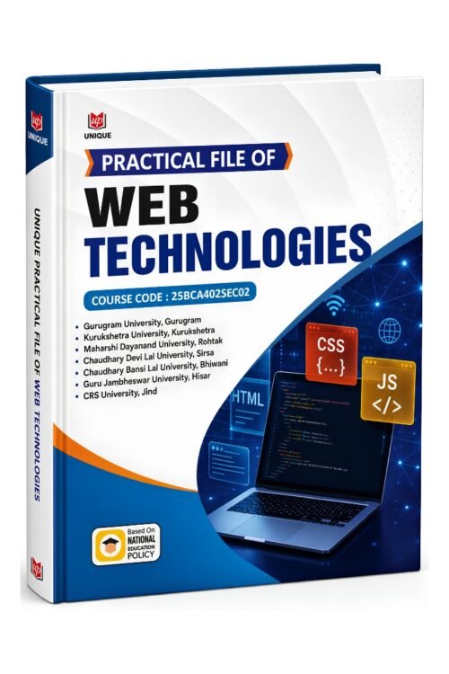 Practical File of Web Technologies