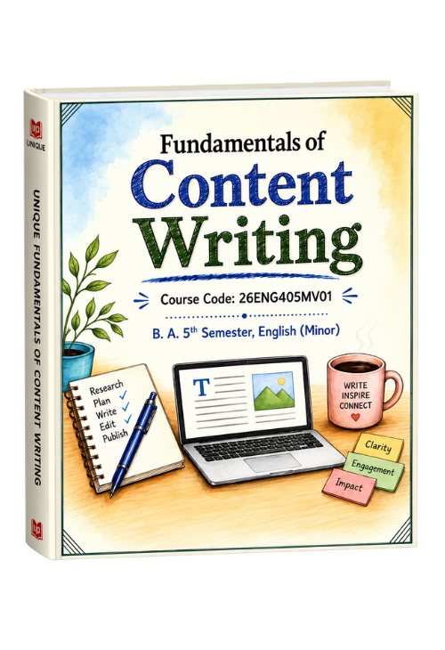 Fundamentals of Content Writing – B.A. 5th Semester English (Minor)